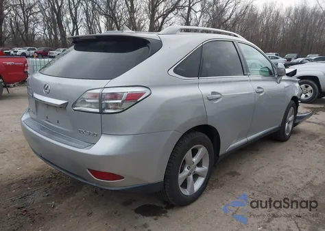 2010 Lexus Rx 350 from USA, damaged, VIN 2T2BK1BA7AC024376